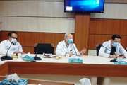 گزارش تصویری از برگزاری نشست کمیته بحران کووید 19 بیمارستان سینا در چهلمین هفته شیوع بیماری
